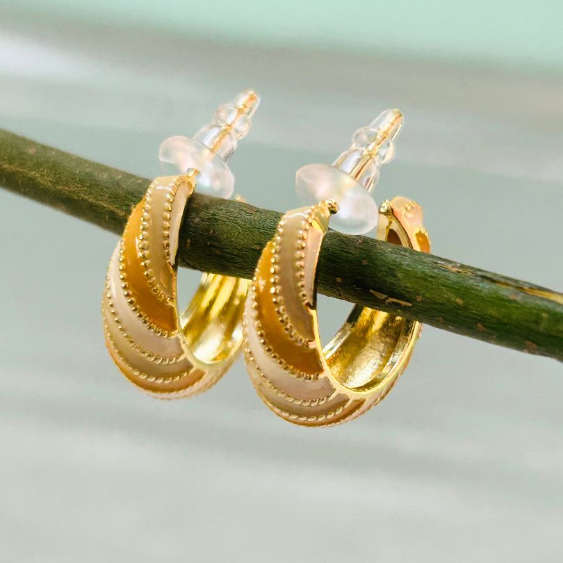 Honey Small Hoop Earrings