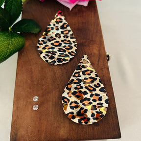 Animal Print Earrings