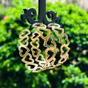 Heart Hoop Earrings