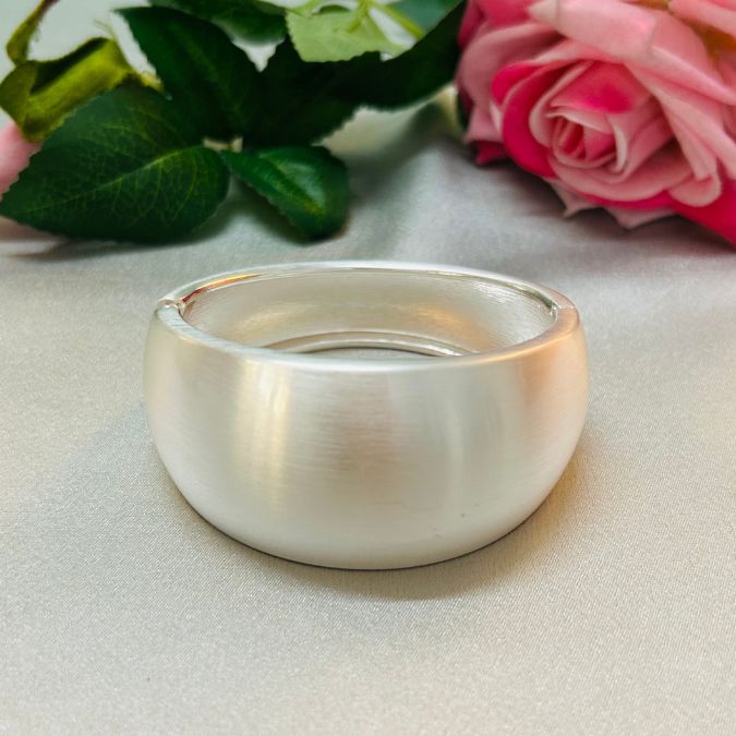 Matt Silver Openable Kada
