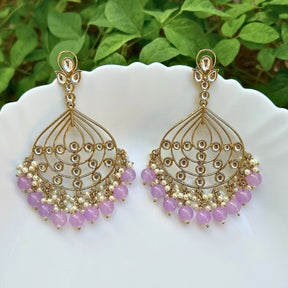 Indira Kundan Ethnic Earrings