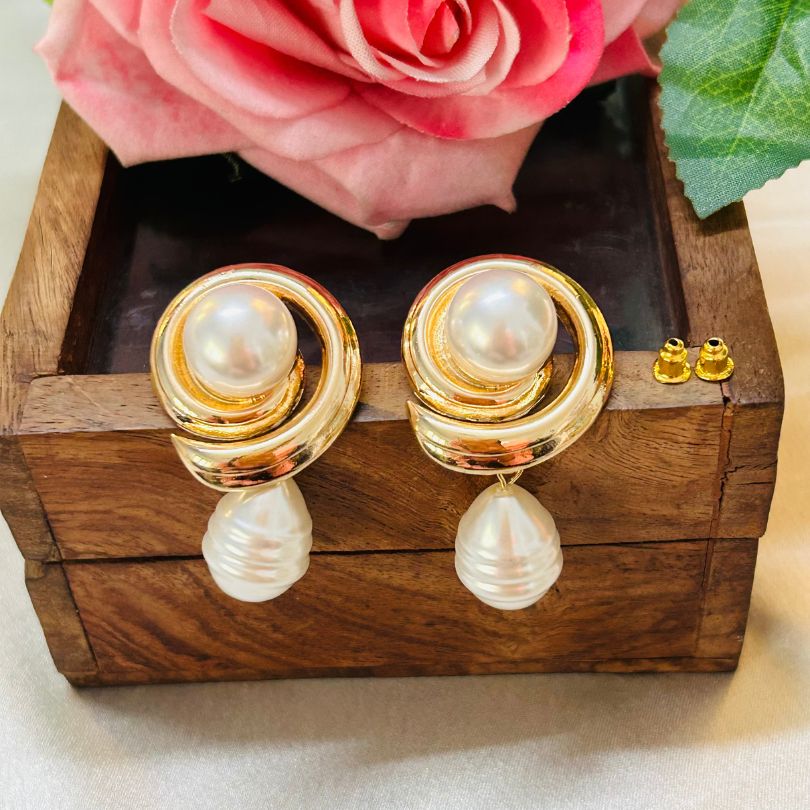Pearl Western Earrings