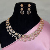 Farien American Diamond Necklace Set