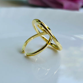 Hollow Round Finger Ring