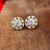 Solitarie American Diamond Stud Earrings