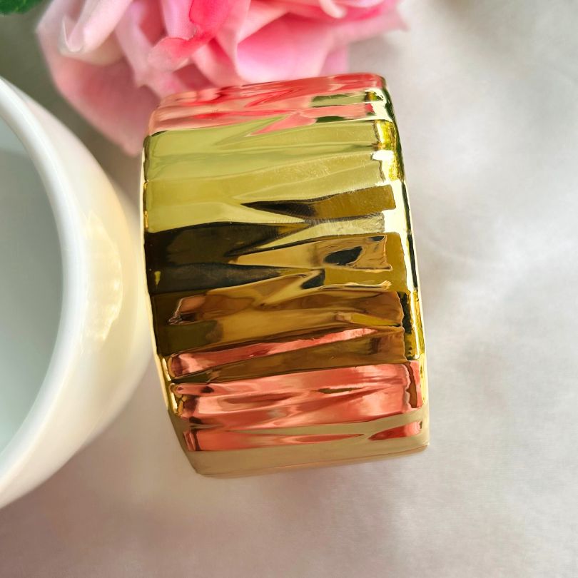 Golden Openable Kada/Cuff - Broad