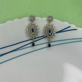 AMY CZ Sapphire Blue Designer Set