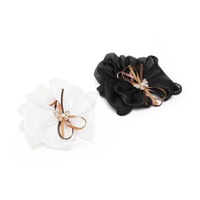 LAIDA Women Set of 2 Embellished Ponytail Holders