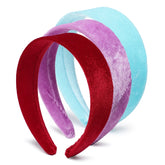 LAIDA Women Set of 3 Velvet Hairband