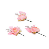 LAIDA Women Set of 3 Embellished Hairstick