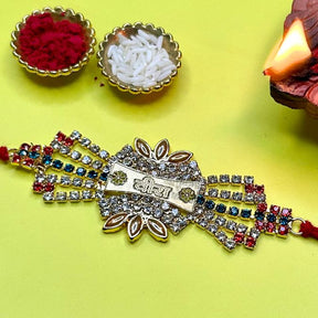 Veera Embellished Rakhi (with Roli & Chawal)