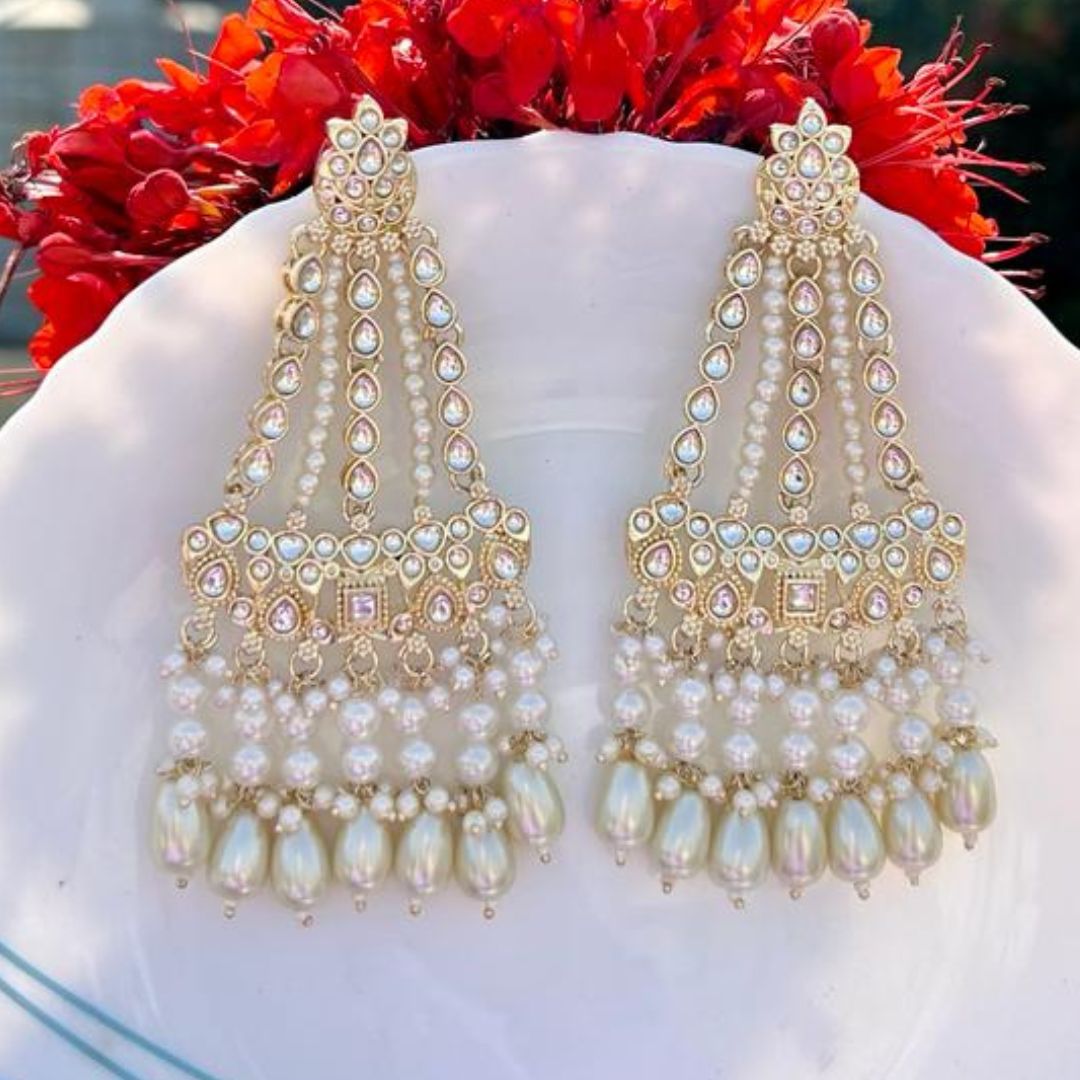 Saba Gold Jhoomar Earrings