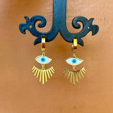 Ayin Evil Eye Earrings