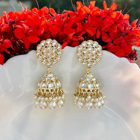 Fatima Gold Jhumkas