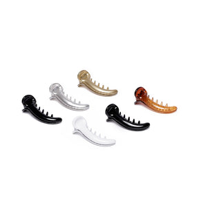 LAIDA Women Set of 6 Embellished Banana Clips