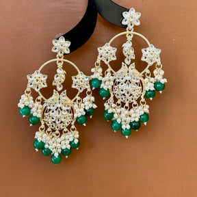 Niyati Green Earrings