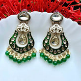 Nazuk Green Chandbalis