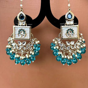 Rozina Turquoise Chandbalis