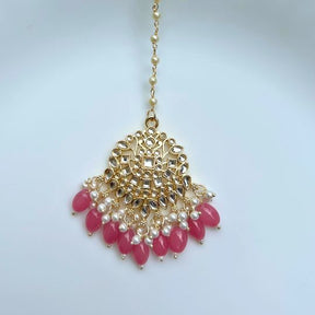 Revti Pink Necklace Set