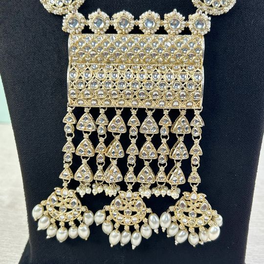 Krishna Kundan Necklace Set