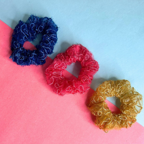 Laida Set of 3 Organza Scrunchies