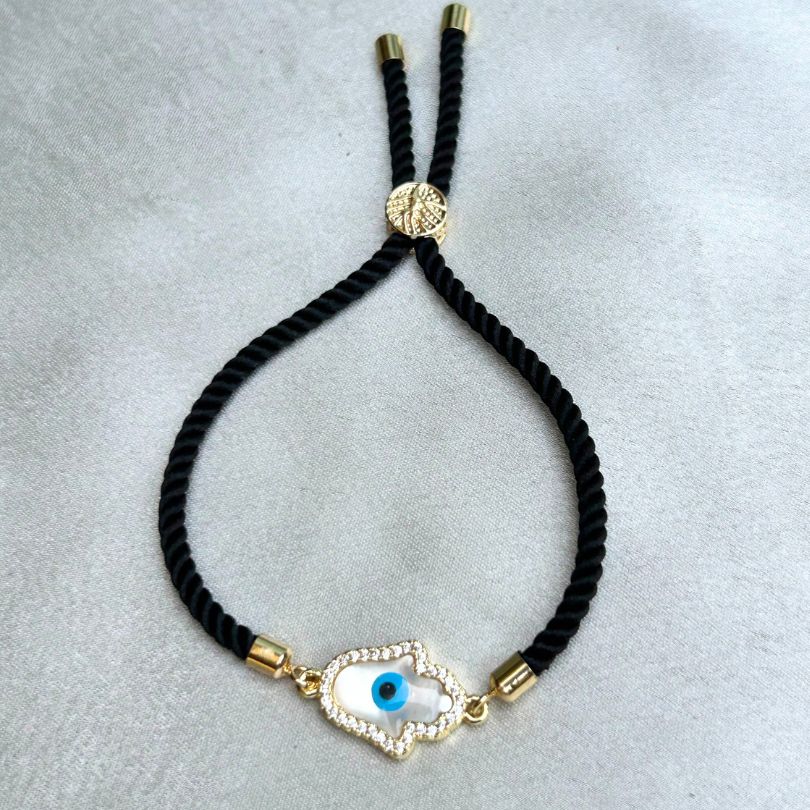 Hamsa Evil Eye Bracelet