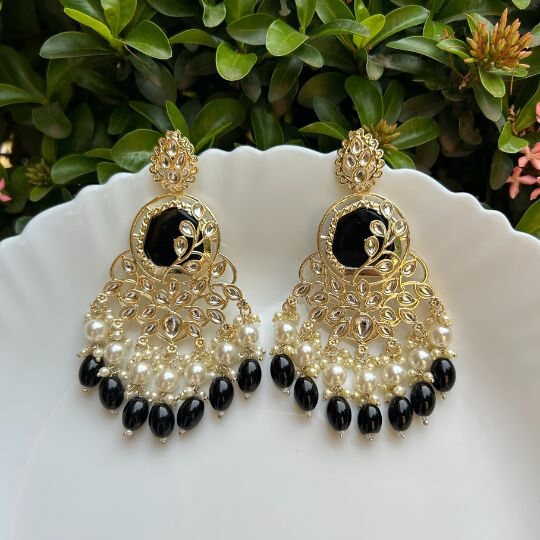 Amita Kundan Chandbalis Earrings