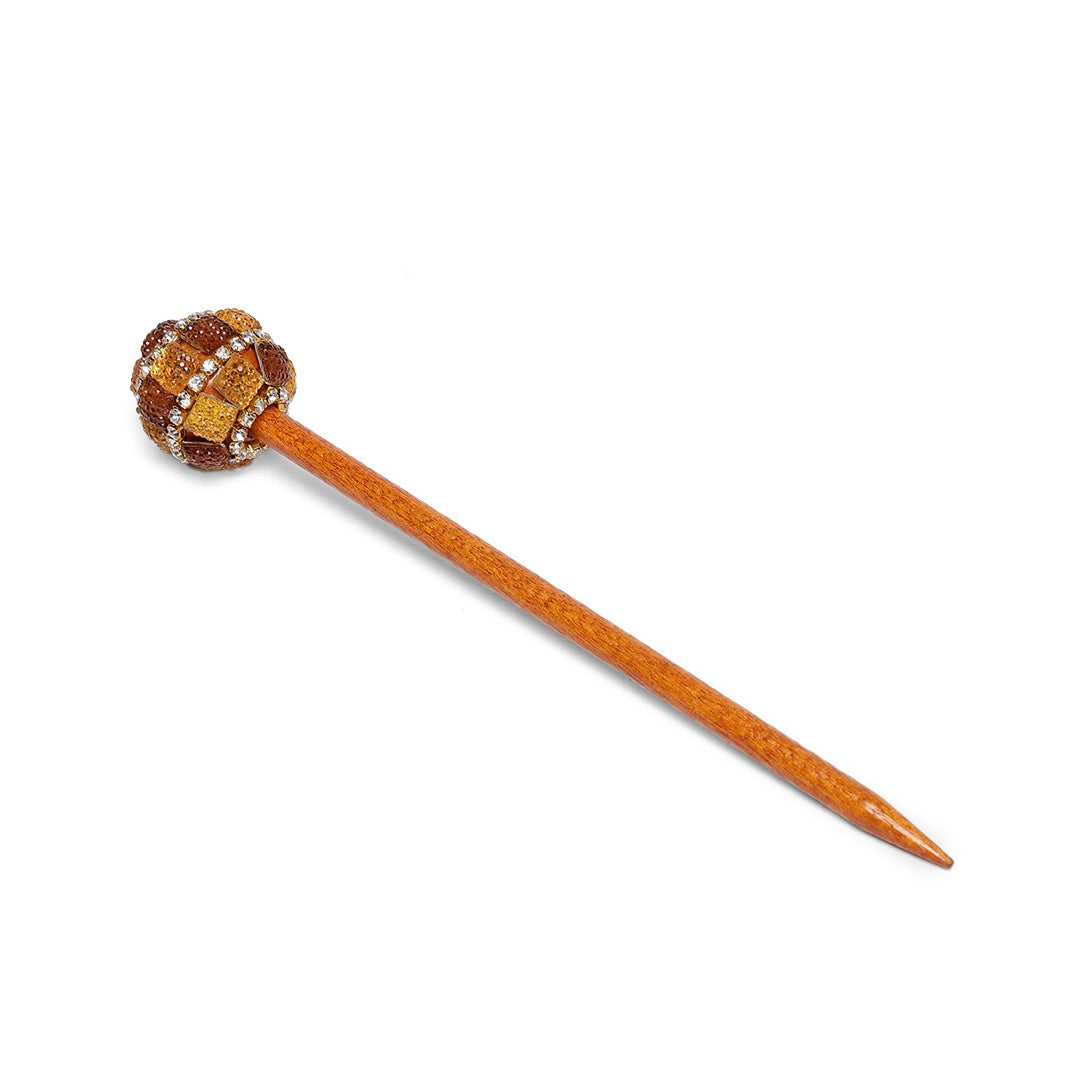 LAIDA Women Set of 2 Embellished Hairstick