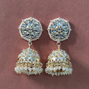 Sinhi Pearl Kundan Necklace Set