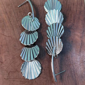 Sandy Silver Drop Earrings