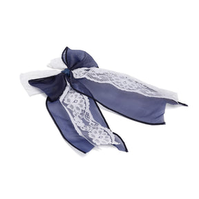 LAIDA Women Set of 2 Lace Alligator Hair Clip