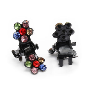 LAIDA Women Set of 12 Embellished Claw Clip