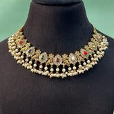 Narayani Navratan Necklace Set