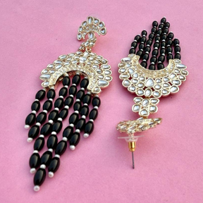 Gauri Black Earrings