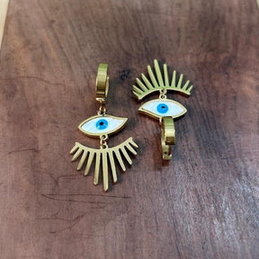 Ayin Evil Eye Earrings