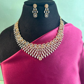 Festone American Diamond Necklace Set