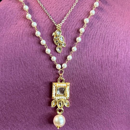 Manasi Kundan Pendant Mala