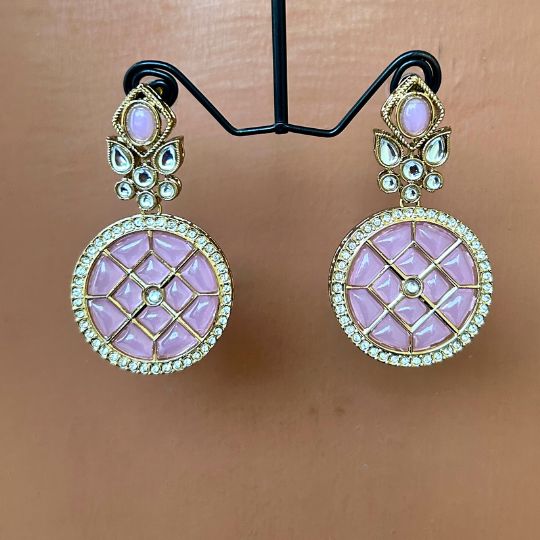 Ariba Light Purple Earrings