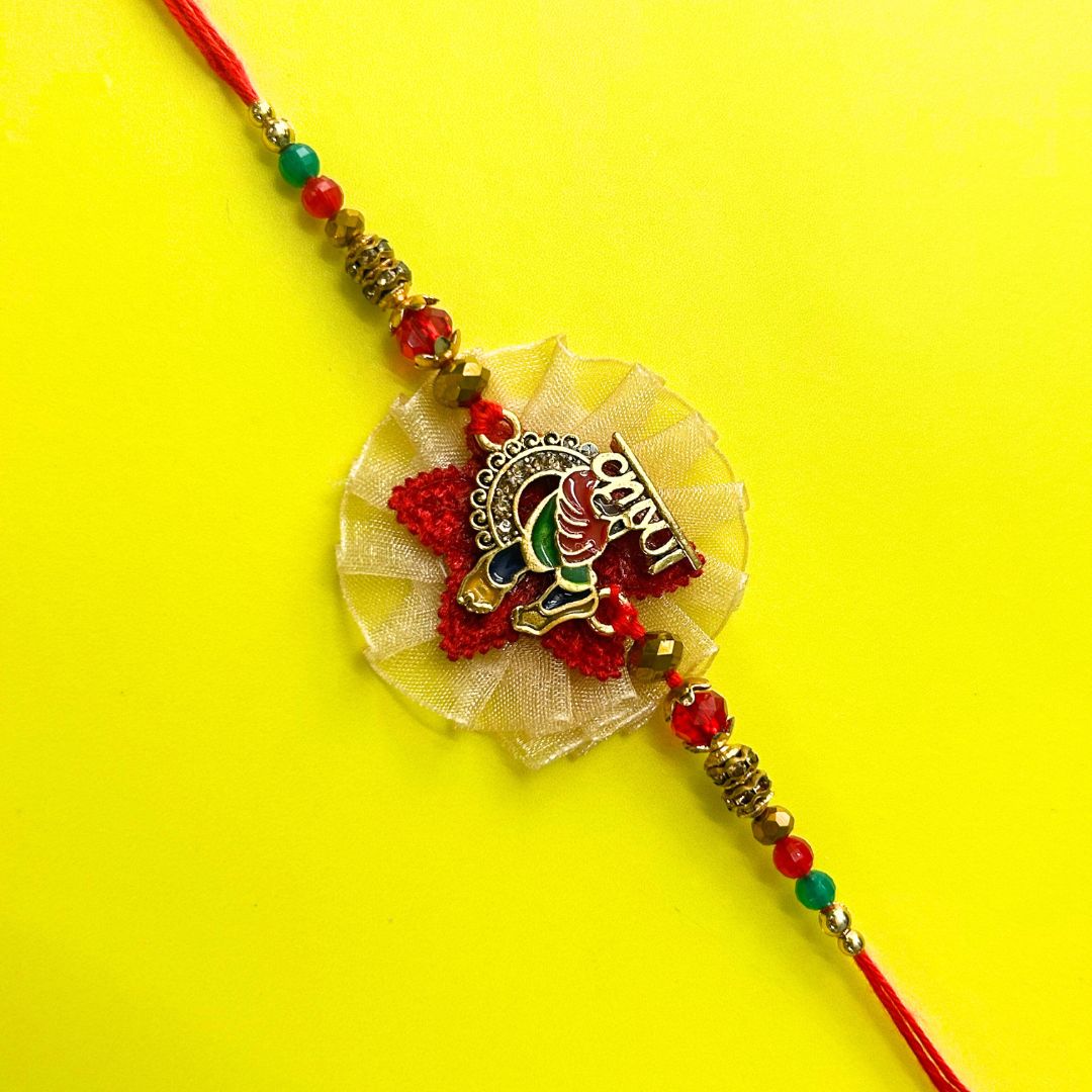 Krishna Rakhi with Raksha Bandhan Card