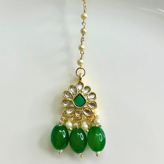 Madhurima Emerald Green Jewellery Sets