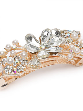 LAIDA Women Embellished French Barrette