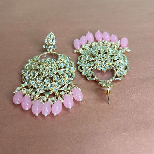 Lalita Kundan Chandbalis Earrings