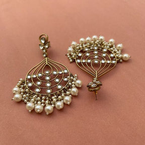 Indira Kundan Ethnic Earrings