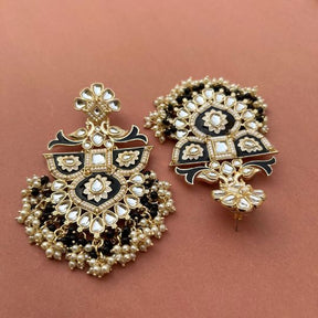 Raga Kundan Chandbalis Earrings