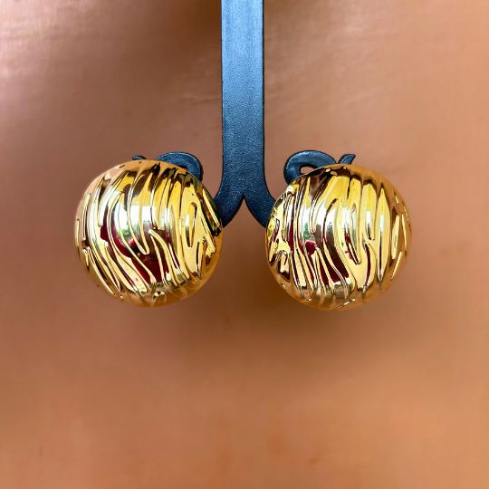 Angel Golden Stud Earring