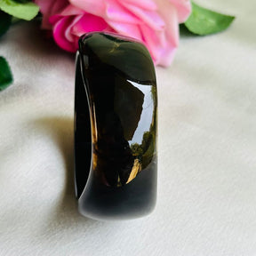 Black Resin Bangles