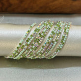 Stretchable Lime Green Bracelet - Pack of 12