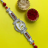 Shree American Diamond Rakhi with Roli and Chawal