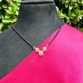 Tara American Diamond Mangalsutra Set