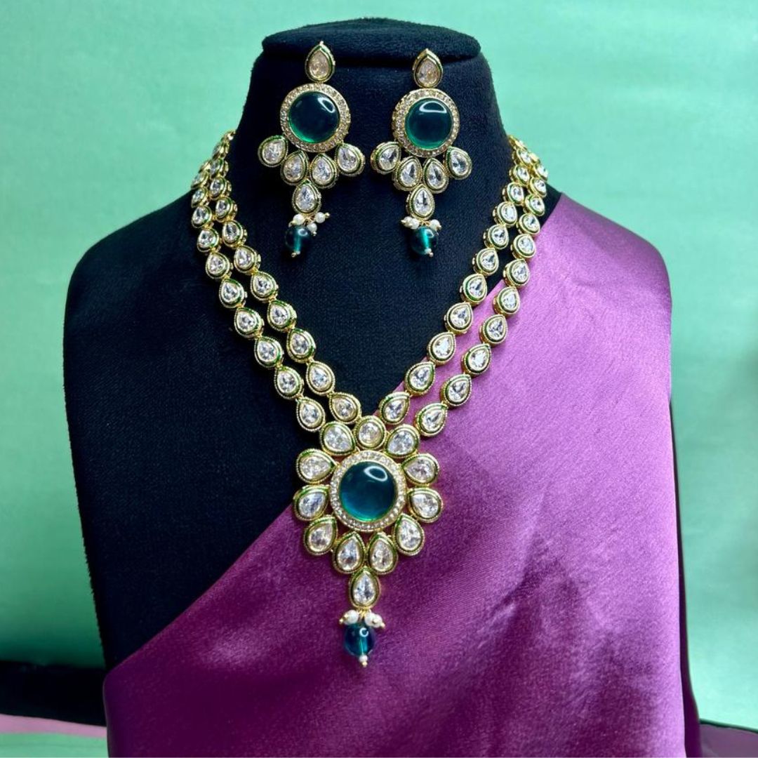 Nitya Layered Kundan Necklace Set